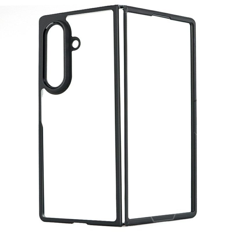 Skal Samsung Galaxy Z Fold 7 Stötsäker Med Transparent Tillbaka