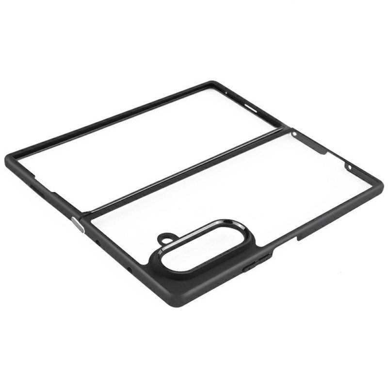 Skal Samsung Galaxy Z Fold 7 Stötsäker Med Transparent Tillbaka