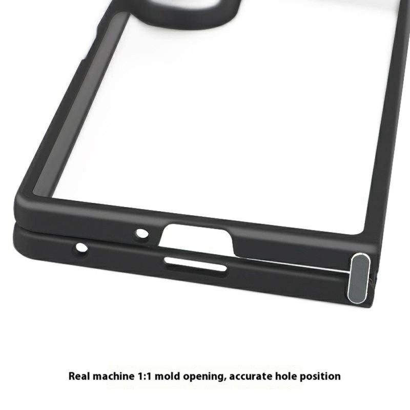 Skal Samsung Galaxy Z Fold 7 Stötsäker Med Transparent Tillbaka