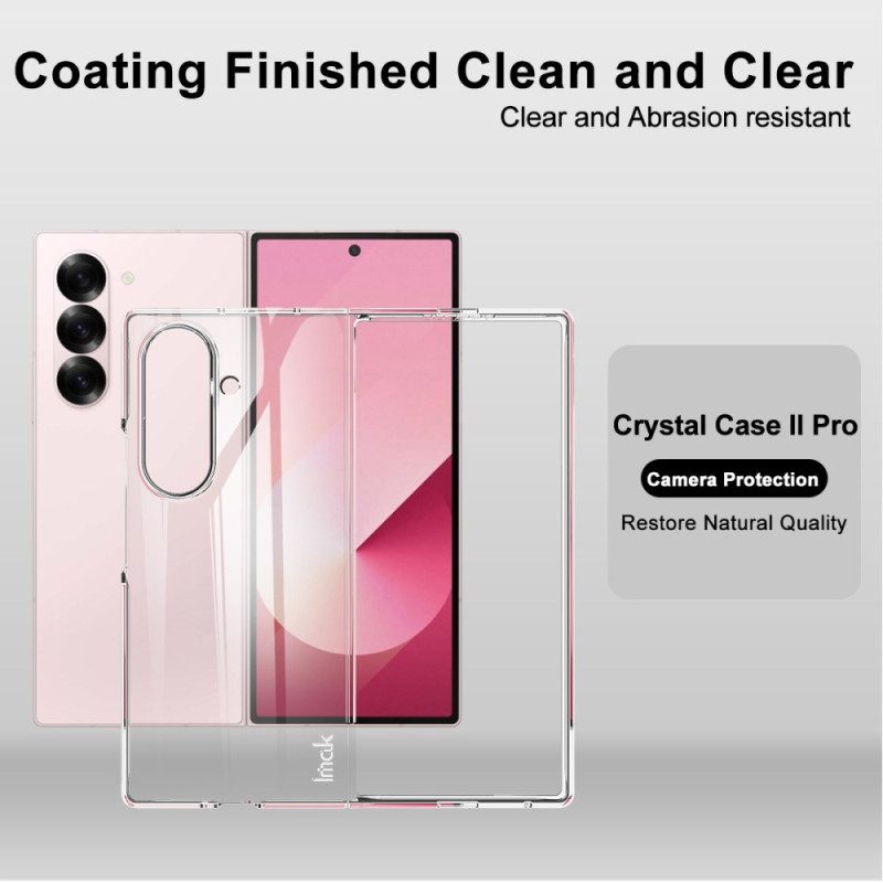 Skal Samsung Galaxy Z Fold 7 Telefonfodral Crystal Case Ii Pro Imak