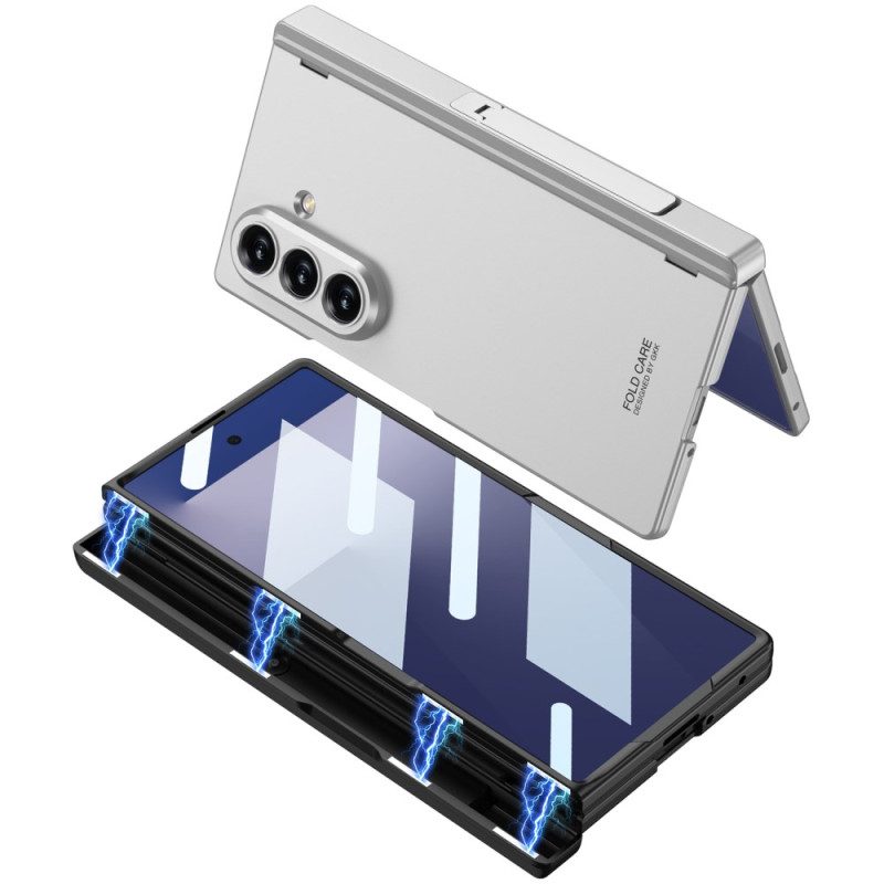 Skal Samsung Galaxy Z Fold 7 Telefonfodral Förstärkt Magnetiskt Gångjärn