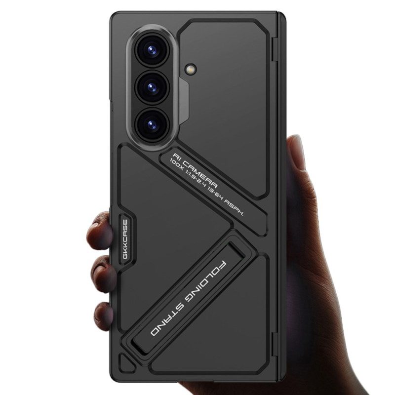 Skal Samsung Galaxy Z Fold 7 Telefonfodral Gkk Gångjärnsskydd Och Stativ