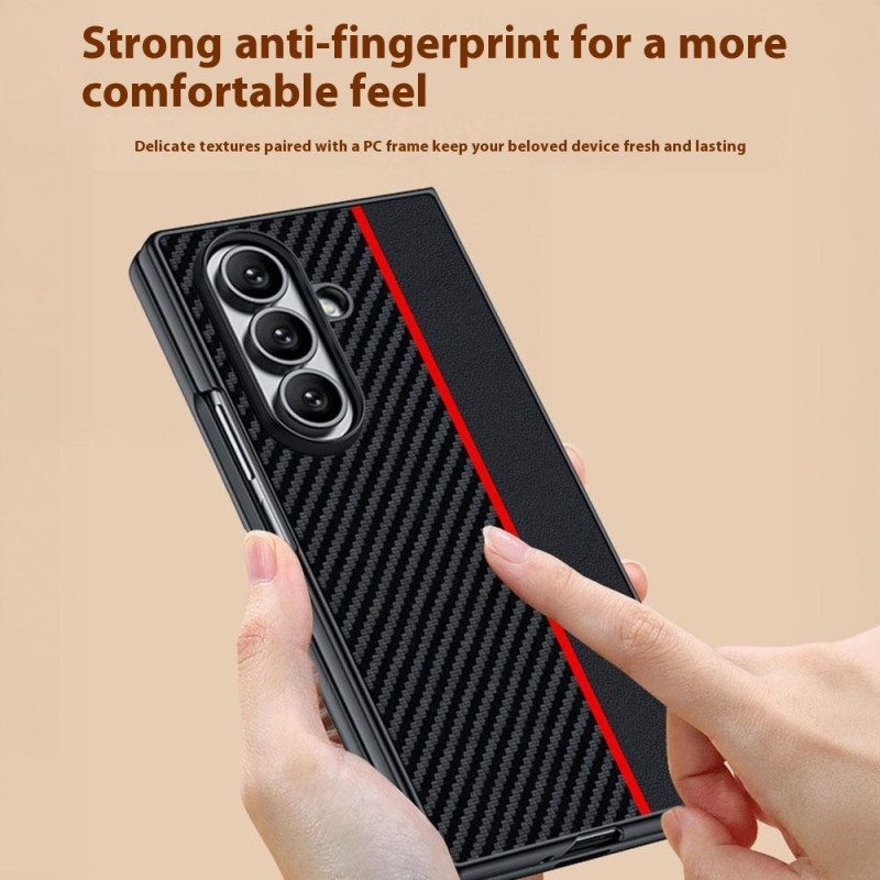 Skal Samsung Galaxy Z Fold 7 Telefonfodral Kolfiberversion