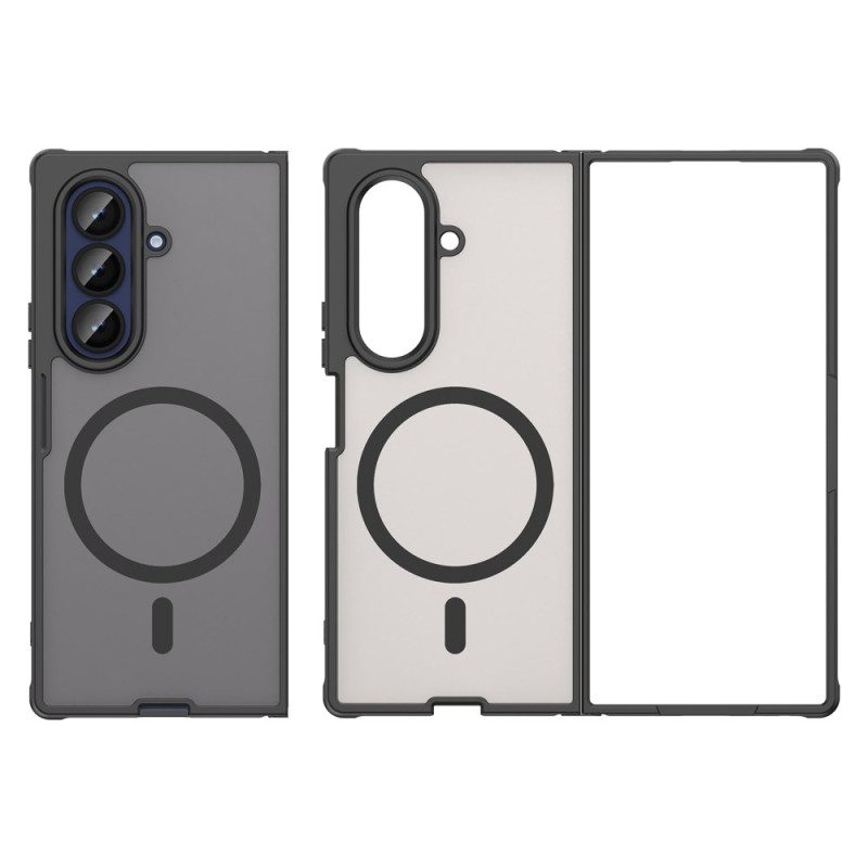 Skal Samsung Galaxy Z Fold 7 Telefonfodral Kompatibel Med Tonad Magsafe