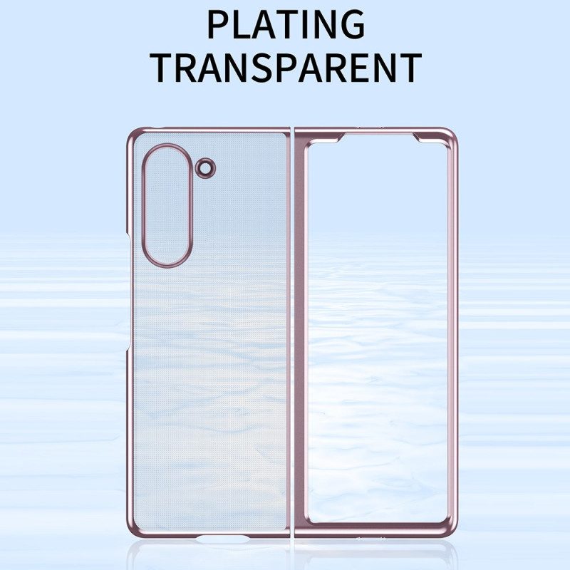 Skal Samsung Galaxy Z Fold 7 Telefonfodral Metalleffektkant