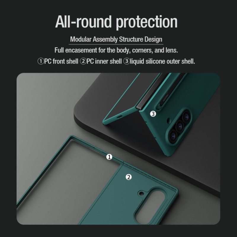 Skal Samsung Galaxy Z Fold 7 Telefonfodral Nillkin Flex Pure Fold-serien