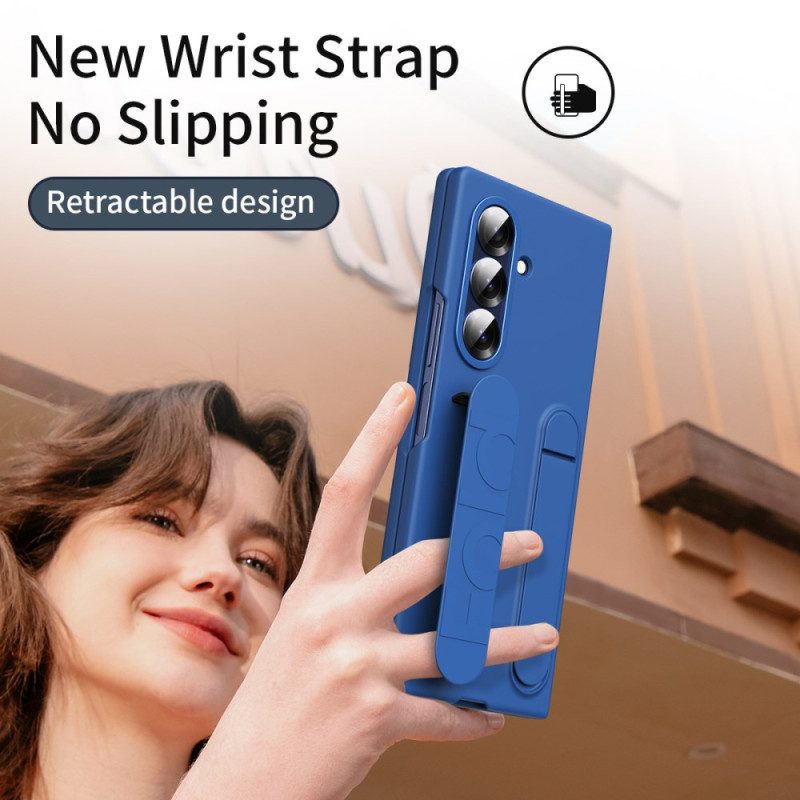 Skal Samsung Galaxy Z Fold 7 Telefonfodral Stöd Och Rem