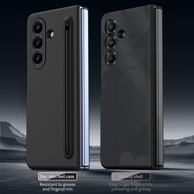 Skal Samsung Galaxy Z Fold 7 Telefonfodral Stylus Och Skärmskydd I Härdat Glas