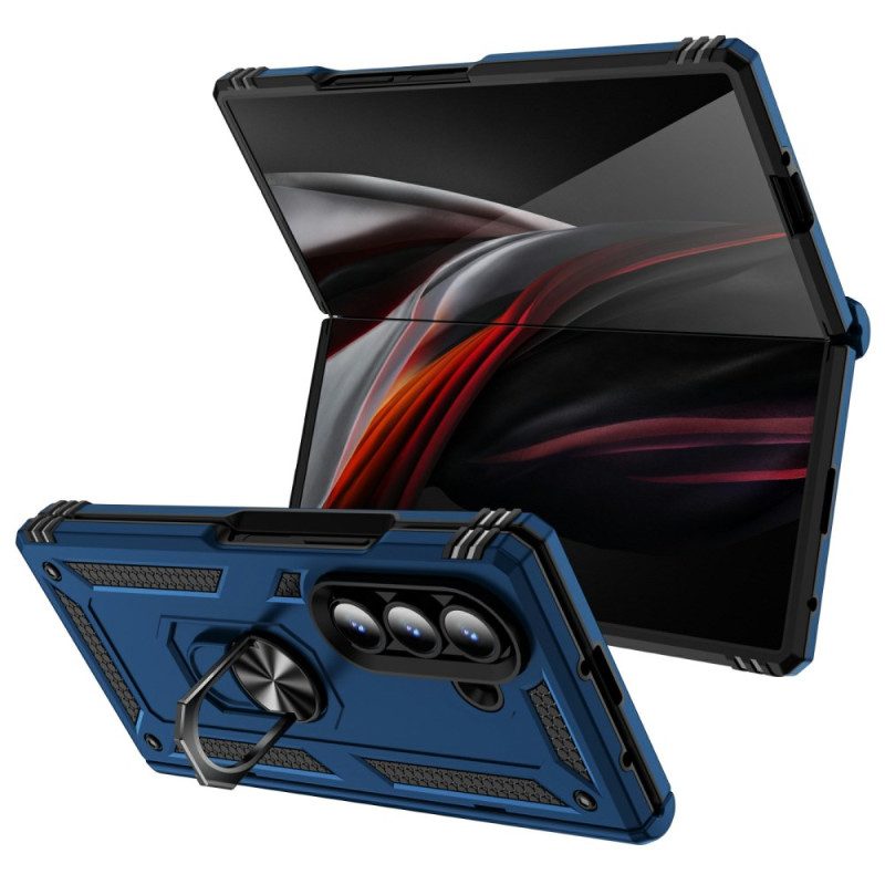 Skal Samsung Galaxy Z Fold 7 Ultratåligt Med Stativ