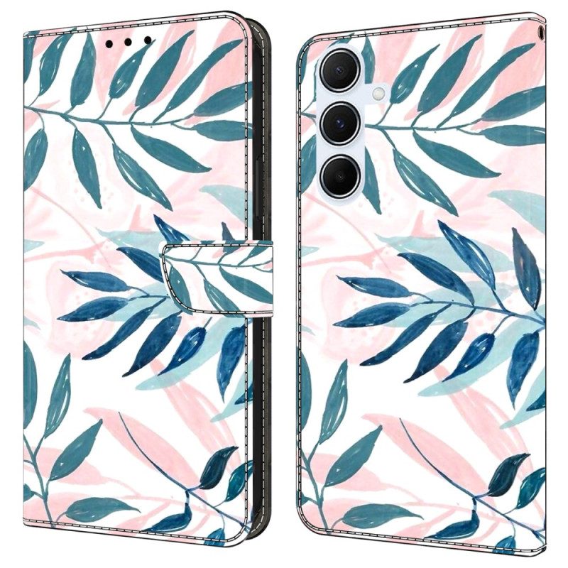 Skyddsfodral Samsung Galaxy A17 4g / 5g Akvarellblad