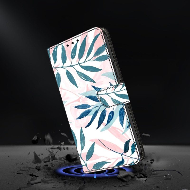 Skyddsfodral Samsung Galaxy A17 4g / 5g Akvarellblad