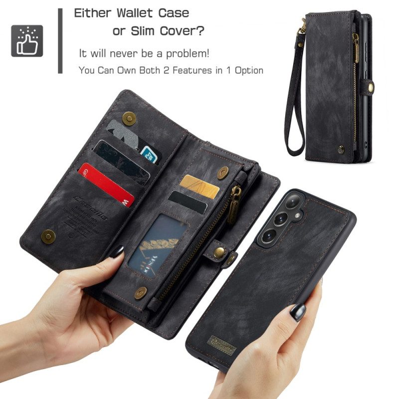 Skyddsfodral Samsung Galaxy S25 5g Caseme Plånbok