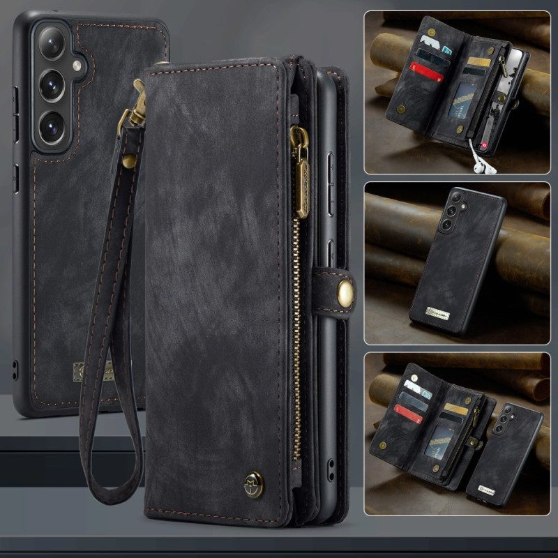 Skyddsfodral Samsung Galaxy S25 5g Caseme Plånbok