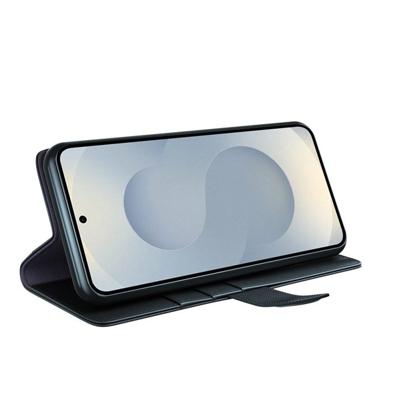Skyddsfodral Samsung Galaxy S25 5g Edge Äkta Läder