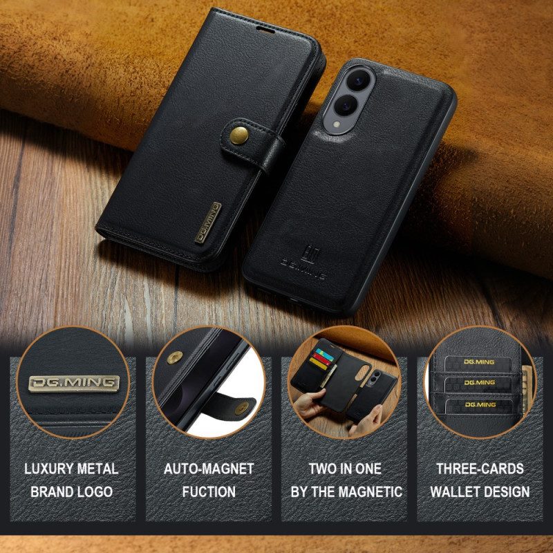 Skyddsfodral Samsung Galaxy S25 5g Edge Avtagbart Dg.ming-fodral