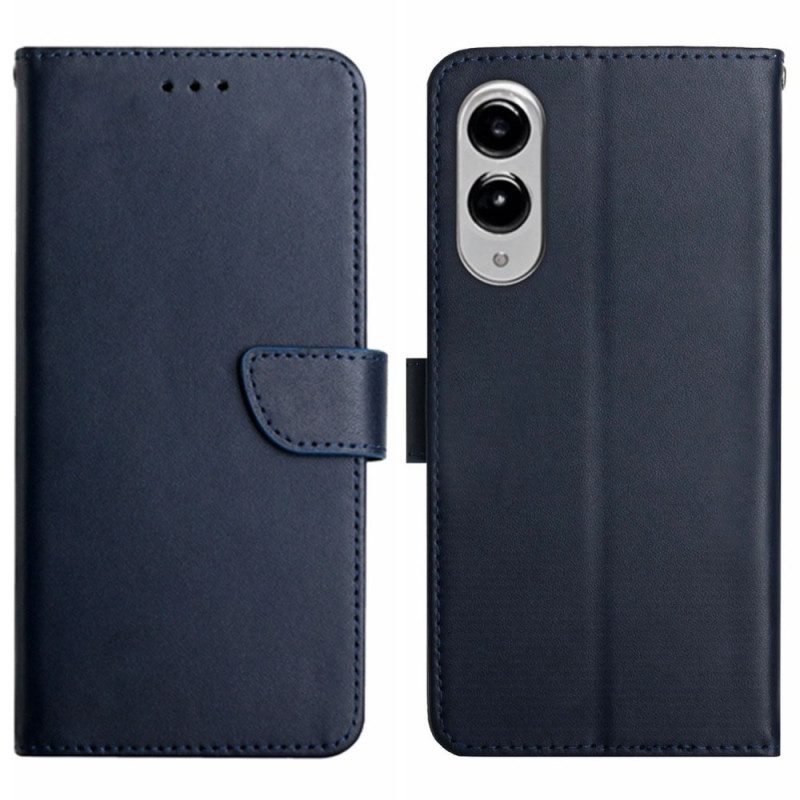 Skyddsfodral Samsung Galaxy S25 5g Edge Nappaläder