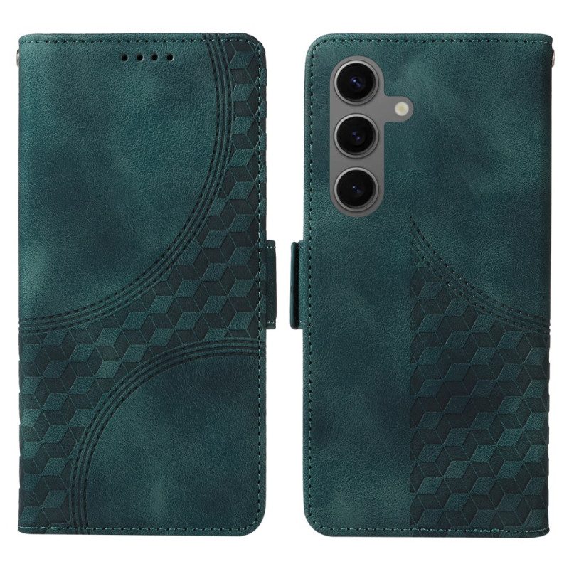Skyddsfodral Samsung Galaxy S25 5g Grafisk Kant