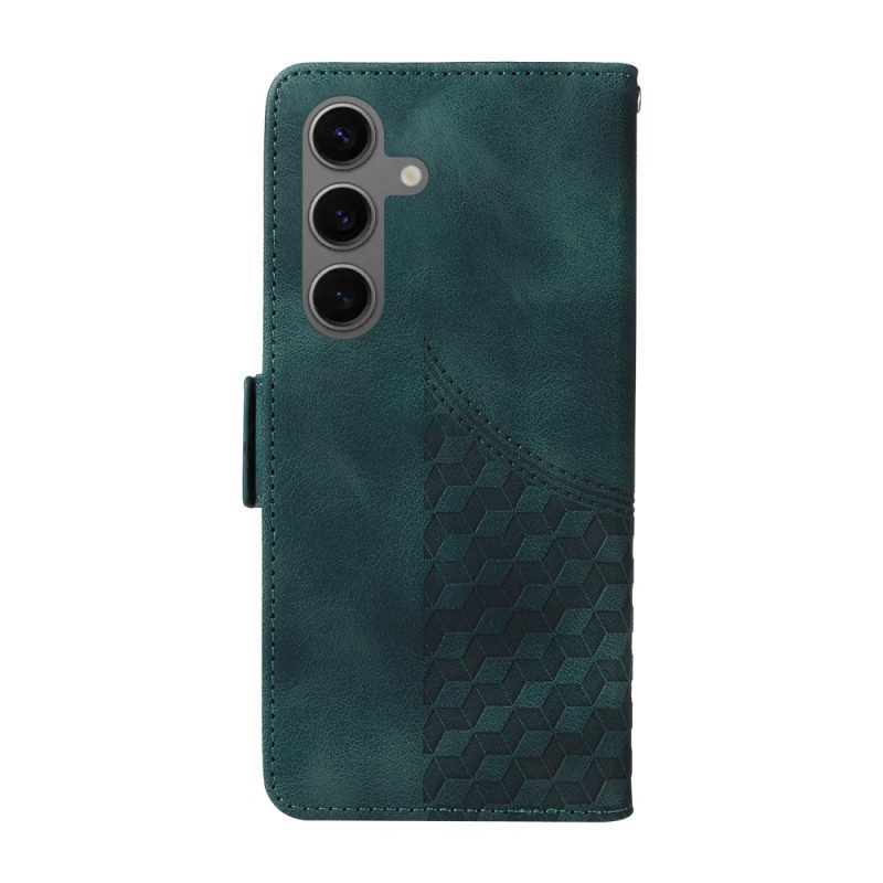 Skyddsfodral Samsung Galaxy S25 5g Grafisk Kant