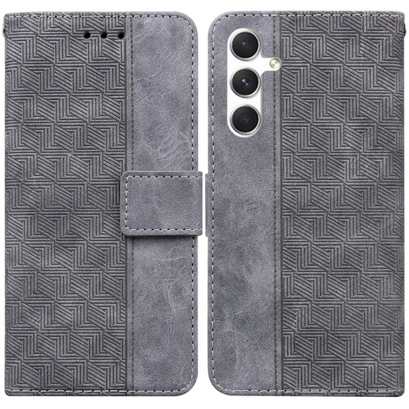 Skyddsfodral Samsung Galaxy S25 5g Vävt Mönsterrem