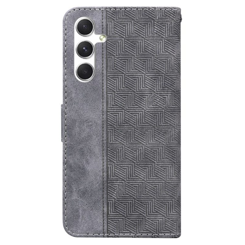 Skyddsfodral Samsung Galaxy S25 5g Vävt Mönsterrem