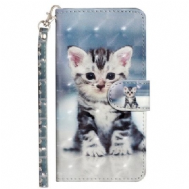 Skyddsfodral Samsung Galaxy S25 Fe Kattunge Med Snodd