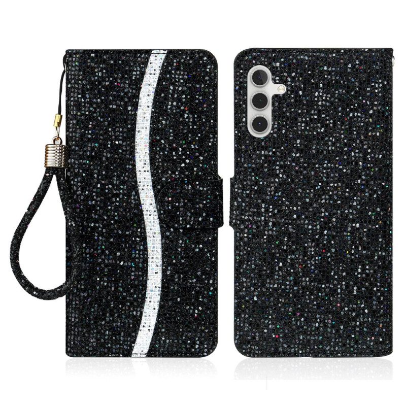 Skyddsfodral Samsung Galaxy S25 Fe S-design Med Paljetter