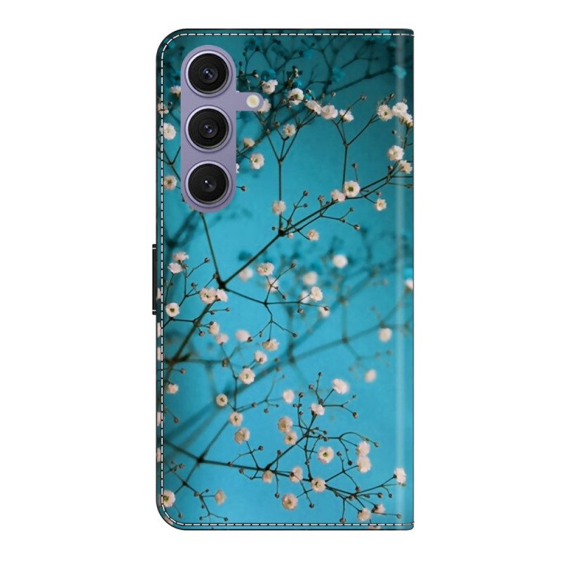 Skyddsfodral Samsung Galaxy S25 Plus 5g Blommande Grenar