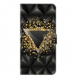 Skyddsfodral Samsung Galaxy S25 Plus 5g Guldtriangel