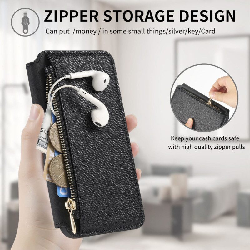 Skyddsfodral Samsung Galaxy S25 Ultra 5g Plånbok Och Avtagbart Fodral