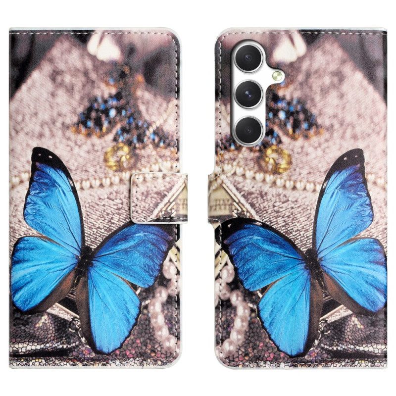 Skyddsfodral Samsung Galaxy S26 Blå Fjäril
