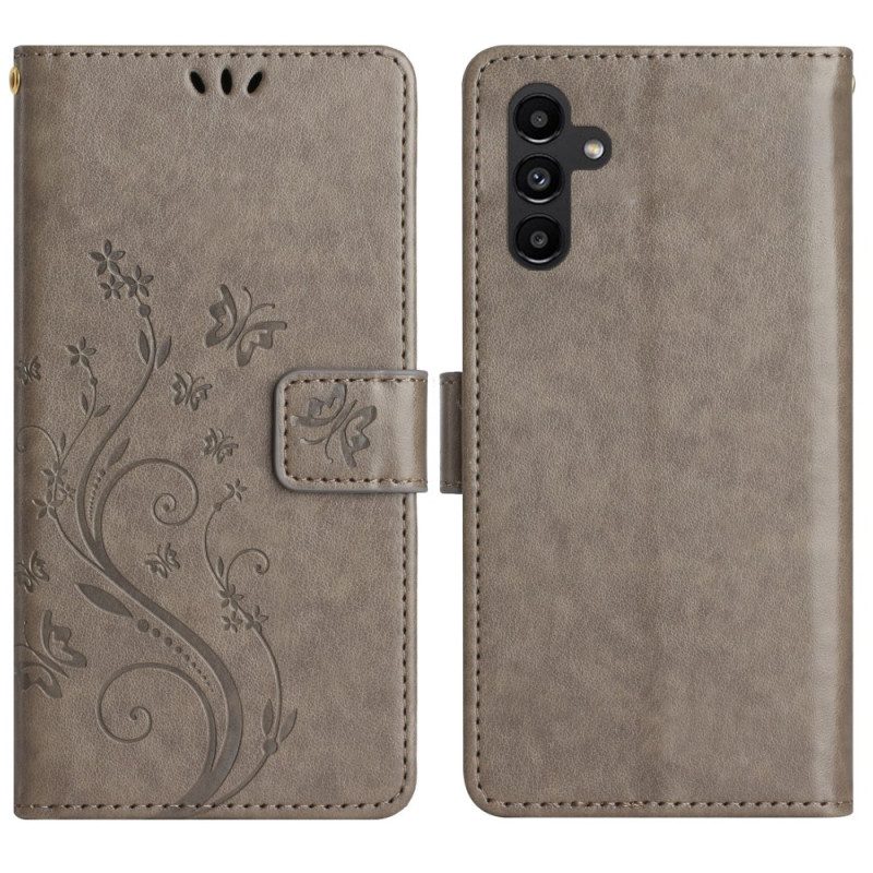 Skyddsfodral Samsung Galaxy S26 Fjäril Och Blommor