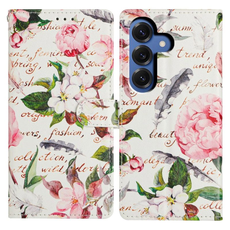 Skyddsfodral Samsung Galaxy S26 Plus Blomdikt