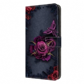 Skyddsfodral Samsung Galaxy S26 Plus Lysande Lila Blommor