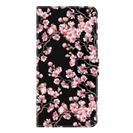 Skyddsfodral Samsung Galaxy S26 Plus Persikoblommor