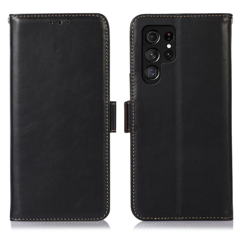Skyddsfodral Samsung Galaxy S26 Ultra Rfid-blockerande Läderdesign