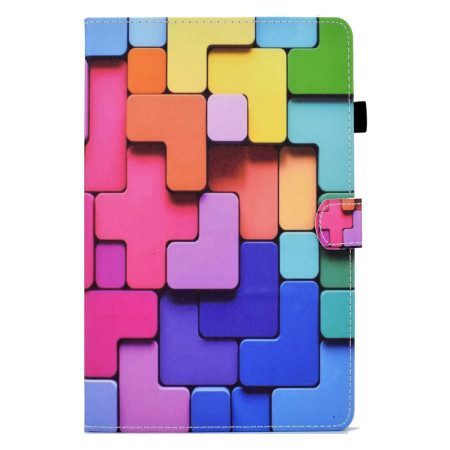 Skyddsfodral Samsung Galaxy Tab S11 Färgade Rutor