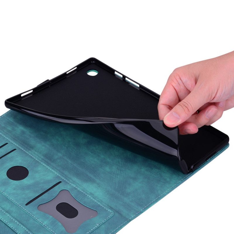 Skyddsfodral Samsung Galaxy Tab S11 Ultra Kattmotiv I Mockaeffekt