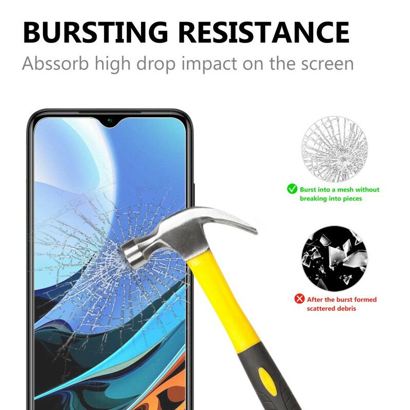 2.5D Härdat Glasskydd För Xiaomi Redmi 9T-Skärm