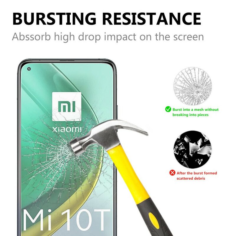 Arc Edge Tempered Glass Protection För Xiaomi Mi 10T / 10T Pro Screen