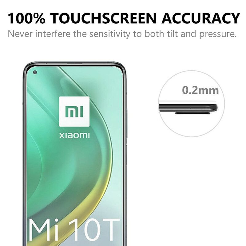 Arc Edge Tempered Glass Protection För Xiaomi Mi 10T / 10T Pro Screen