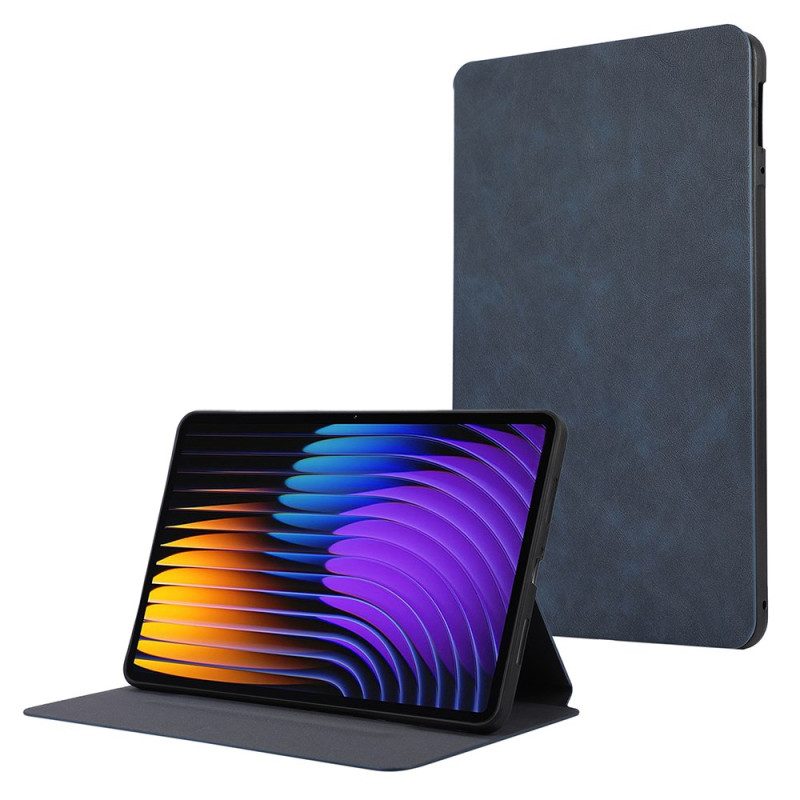 Case Xiaomi Pad 7 / 7 Pro Telefonfodral Lädereffekt