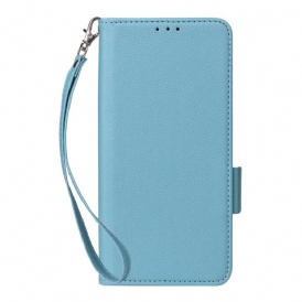 Fodral För Poco C85 Konstläder Med Rem