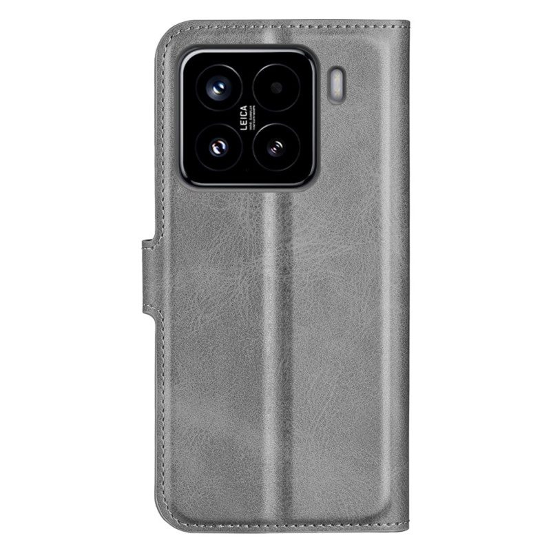 Fodral För Xiaomi 15 Lädermodell