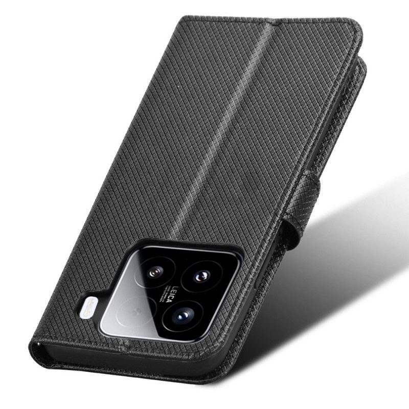 Fodral För Xiaomi 15 Prickiga Nyckelband