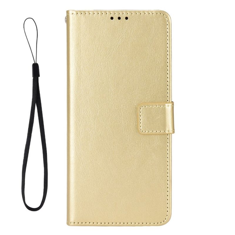 Fodral För Xiaomi 15 Pro Flashigt Konstläder Läder