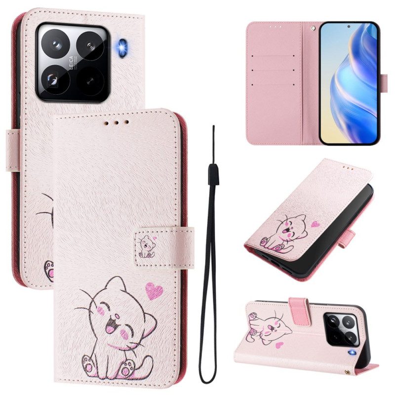 Fodral För Xiaomi 15 Pro Kattunge