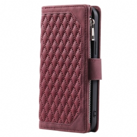 Fodral För Xiaomi 15 Pro Multifunktionell Quiltad Plånbok