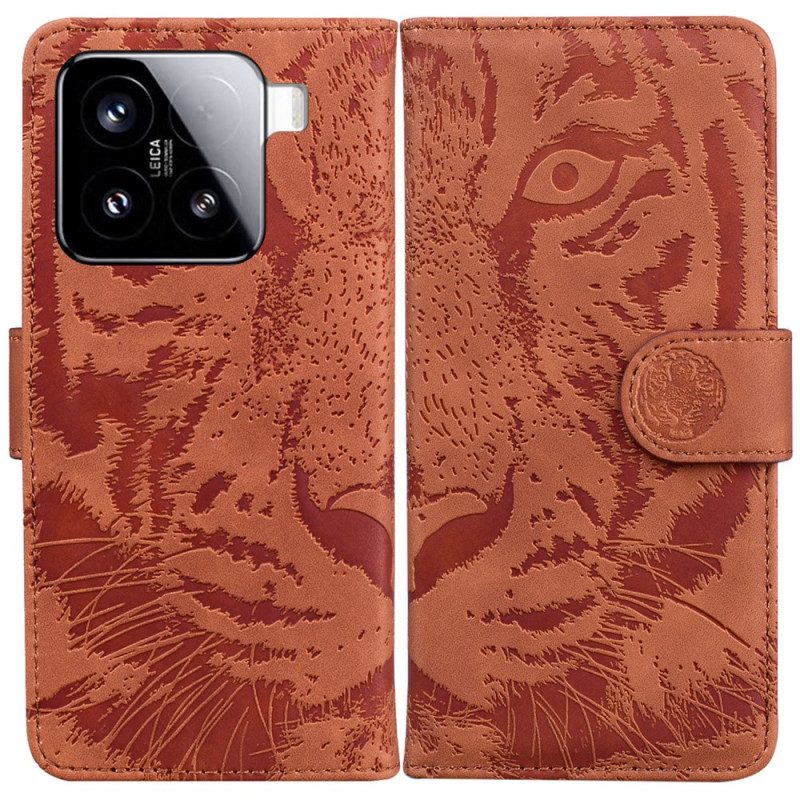 Fodral För Xiaomi 15 Tigertryck