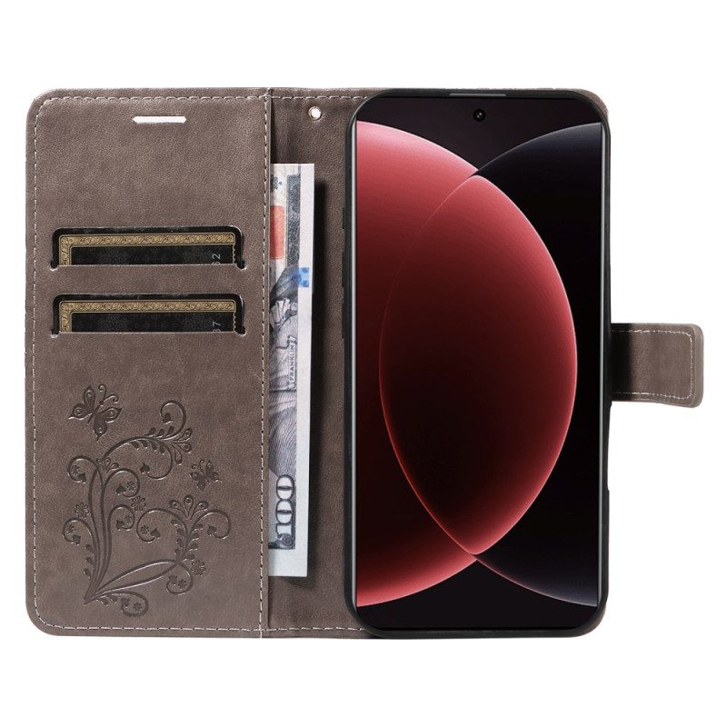 Fodral För Xiaomi 15 Ultra Jättefjärilar