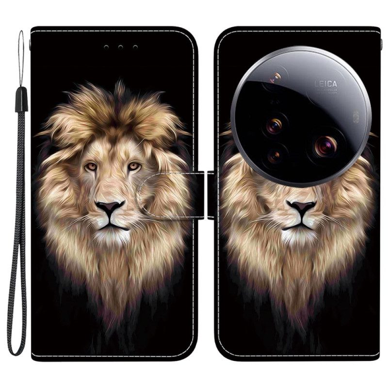 Fodral För Xiaomi 15 Ultra Lejonhuvud